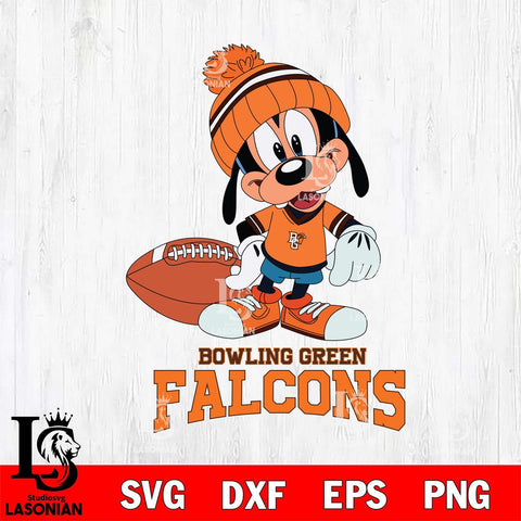 Bowling Green Falcons Goofy Football SVG DXF EPS PNG FILE,NCAA svg ,Football Digital Download,Instant Download, Silhouette