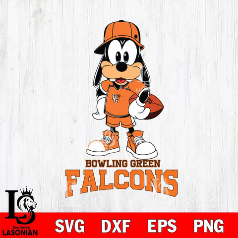 Bowling Green Falcons Goofy rugby SVG DXF EPS PNG FILE,NCAA svg ,Football Digital Download,Instant Download, Silhouette