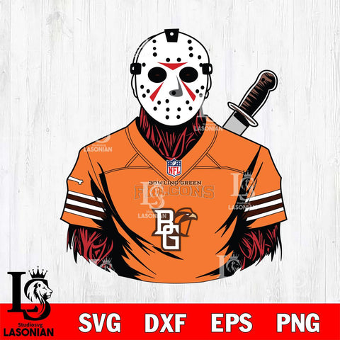 Bowling Green Falcons Jason Voorhees Horror 4 Svg Eps Dxf Png File, NCAA svg, Digital Download, Instant Download