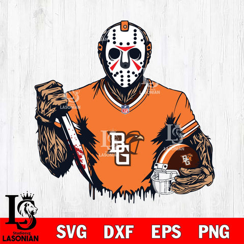 Bowling Green Falcons Jason Voorhees Horror 5 Svg Eps Dxf Png File, NCAA svg, Digital Download, Instant Download