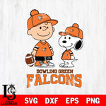Bowling Green Falcons Peanuts Snoopy Friends Football SVG DXF EPS PNG FILE,Snoopy File Cut, NCAA Digital Download,Instant Download,Christmas Silhouette