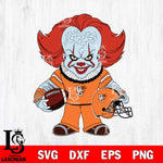 Bowling Green Falcons Pennywise Horror Sport Svg Eps Dxf Png File, Digital Download