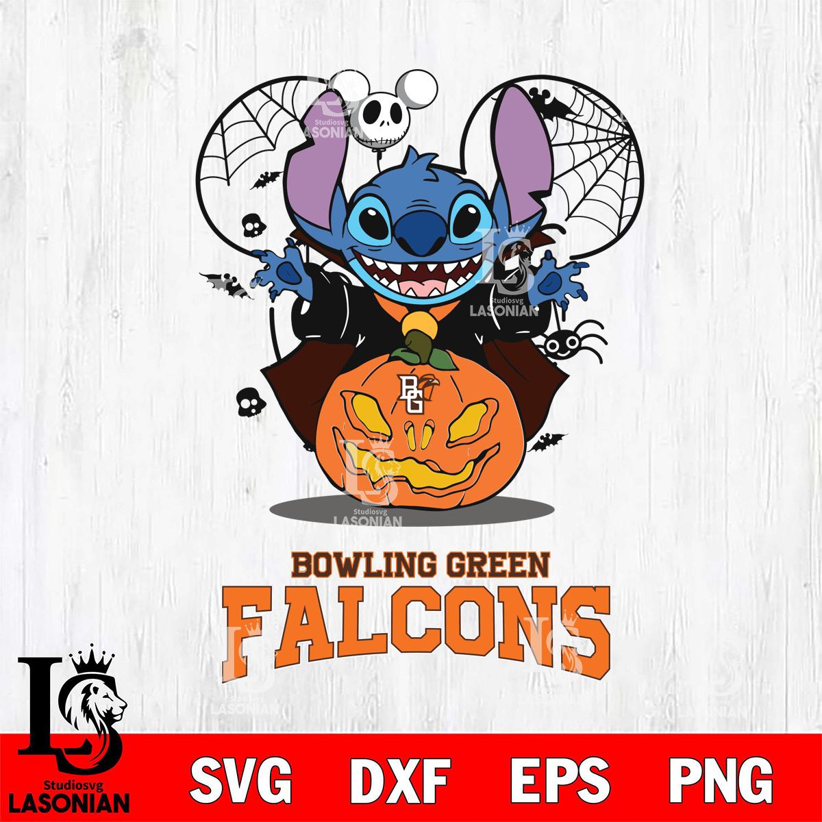 Bowling Green Falcons Stitch Horror Halloween – lasoniansvg