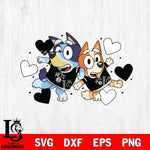 Brooklyn Nets Bluey sport heart Svg Eps Dxf Png File, Digital Download, Instant Download