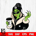 Brooklyn Nets Boujee Grinch 9 Svg Eps Dxf Png File, Digital Download, Instant Download