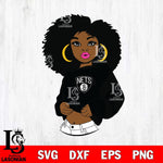 Brooklyn Nets Girls sport 6 Svg Eps Dxf Png File, Digital Download, Instant Download
