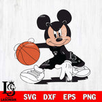 Brooklyn Nets Mickey Minne 4 Nba Svg Eps Dxf Png File, NBA svg, Digital Download, Instant Download