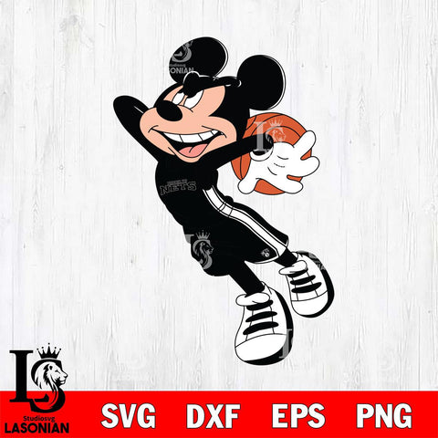 Brooklyn Nets Mickey Minne 7 Nba Svg Eps Dxf Png File, NBA svg, Digital Download, Instant Download