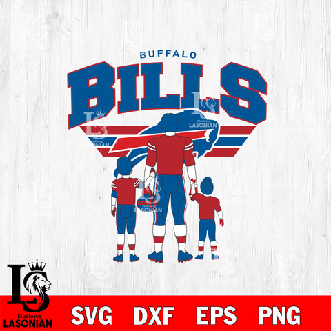 Best dad ever Buffalo Bills SVG DXF EPS PNG FILE, File Cut, Digital Download,Instant Download, Silhouette, Cricut
