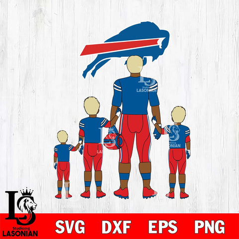 Buffalo Bills Best Dad Ever , father day , DAD NFL Svg Eps Dxf Png File, Digital Download, Instant Download