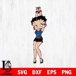 Buffalo Bills Betty Boop Love NFL Svg Eps Dxf Png File, Digital Download, Instant Download