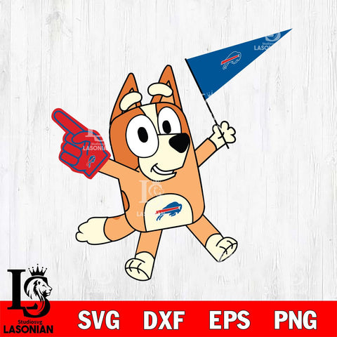 Buffalo Bills Bingo Bluey Flag Svg Eps Dxf Png File,NFL Cut Svg Files,Digital File,Sublimation