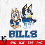Buffalo Bills Bluey Chilli Mode Dance Svg Eps Dxf Png File, Digital Download, Instant Download