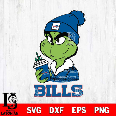 Buffalo Bills Boujee Grinch Christmas Svg Eps Dxf Png File,Cricut svg files, Digital Download, Instant Download