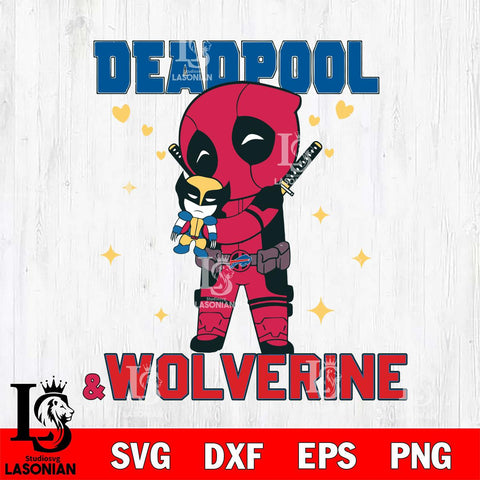 Buffalo Bills Deadpool 5 Sport Svg Eps Dxf Png File, Digital Download, Instant Download