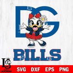 Buffalo Bills Dolce And Gabbana Daisy Duck Disney Svg Eps Dxf Png File, Digital Download, Instant Download