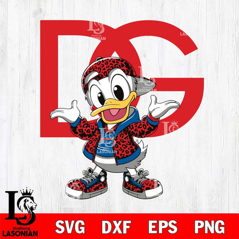 Buffalo Bills Dolce And Gabbana Donald Duck Disney Svg Eps Dxf Png File, Digital Download, Instant Download