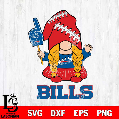Buffalo Bills Gnomes Fan Svg Eps Dxf Png File, Digital Download, Instant Download