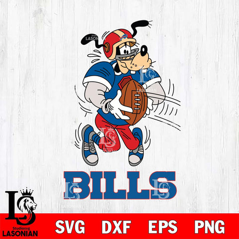 Buffalo Bills Goofy Sport Football SVG DXF EPS PNG FILE,NFL Cricut ,Football Digital Download,Instant Download, Silhouette