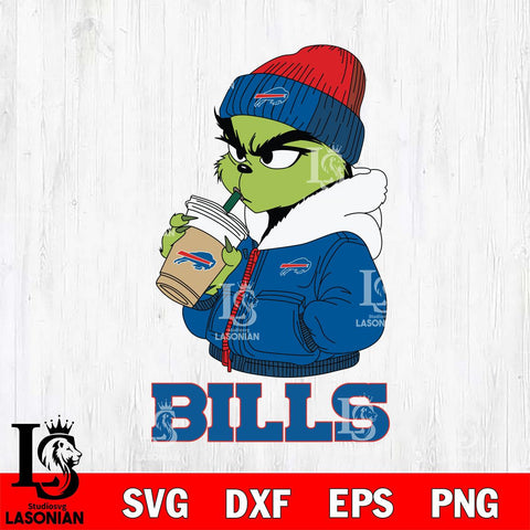 Buffalo Bills Grinch Bougie Sport Svg Eps Dxf Png File, Digital Download, Instant Download