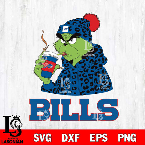 Buffalo Bills Grinch Leopard Christmas Svg Eps Dxf Png File,Cricut svg files, Digital Download, Instant Download