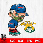 Buffalo Bills Hannibal Lecter Piss On New York Jets Svg Eps Dxf Png File, Digital Download, Instant Download