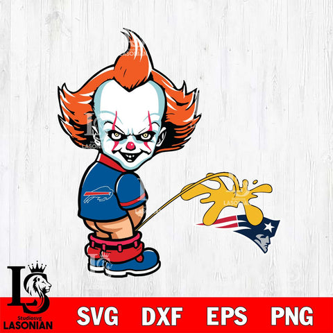 Buffalo Bills IT Piss On New England Patriots Svg Eps Dxf Png File, Digital Download, Instant Download