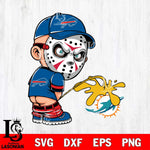 Buffalo Bills Jason Voorhees Piss On Miami Dolphins Svg Eps Dxf Png File, Digital Download, Instant Download