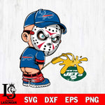 Buffalo Bills Jason Voorhees Piss On New York Jets Svg Eps Dxf Png File, Digital Download, Instant Download