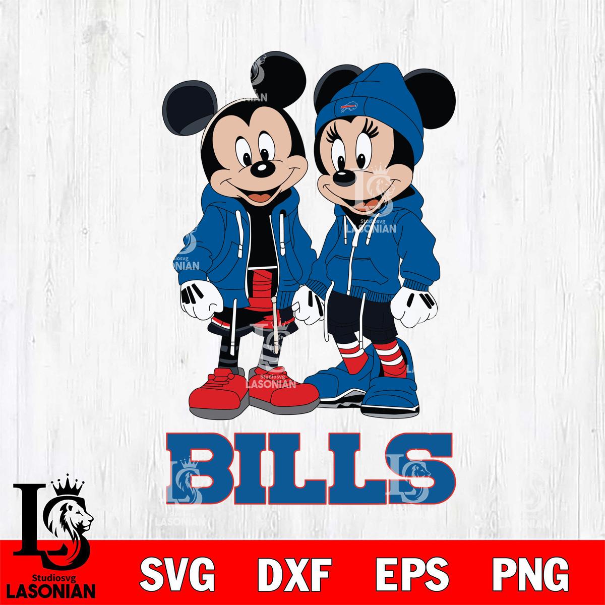Buffalo Bills Mickey Minnie Mouse Rugby – lasoniansvg