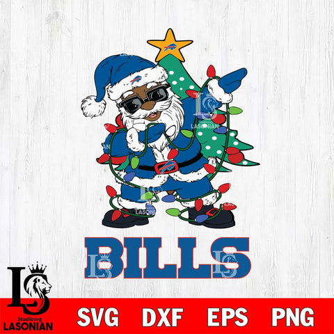 Buffalo Bills Santa Claus Ugly Christmas Svg Eps Dxf Png File,NFL Svg Files,Digital Download,Sublimation,Instant Download