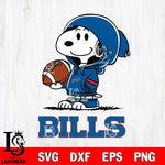 Buffalo Bills Snoopy Football Svg Eps Dxf Png File, NFL svg , Digital Download , Instant Download, Cricut File