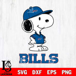 Buffalo Bills Snoopy Football sport SVG DXF EPS PNG FILE,Snoopy File Cut, Nfl Digital Download,Instant Download, Silhouette