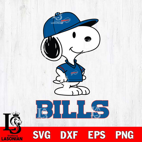 Buffalo Bills Snoopy Football sport SVG DXF EPS PNG FILE,Snoopy File Cut, Nfl Digital Download,Instant Download, Silhouette
