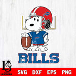 Buffalo Bills Snoopy Player Football SVG DXF EPS PNG FILE,Snoopy File Cut, Nfl Digital Download,Instant Download, Silhouette