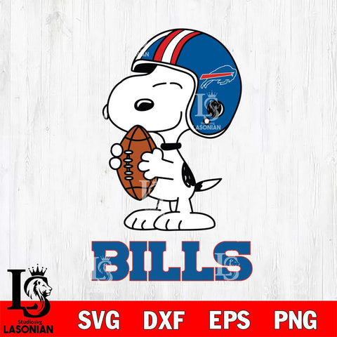 Buffalo Bills Snoopy Rugby Svg Eps Dxf Png File, NFL svg , Digital Download , Instant Download, Cricut File