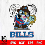 Buffalo Bills Stitch Freddy Krueger Halloween Svg Eps Dxf Png File, Digital Download, Instant Download