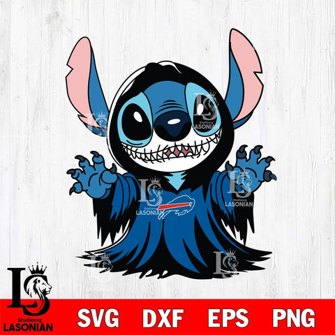 Buffalo Bills Stitch Ghost Football Svg Eps Dxf Png File, NFL svg, Digital Download, Instant Download