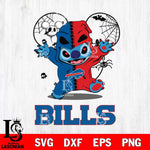 Buffalo Bills Stitch Horror Halloween 2 Svg Eps Dxf Png File, Digital Download, Instant Download