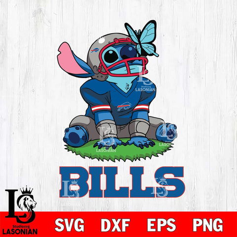 Buffalo Bills Stitch Rugby Ball Sport SVG DXF EPS PNG FILE, Stitch File Cut,NFL Digital Download,Instant Download, Silhouette