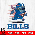 Buffalo Bills Stitch Run Football SVG DXF EPS PNG FILE, NFL File Cut, Digital Download,Instant Download, Silhouette, Cricut