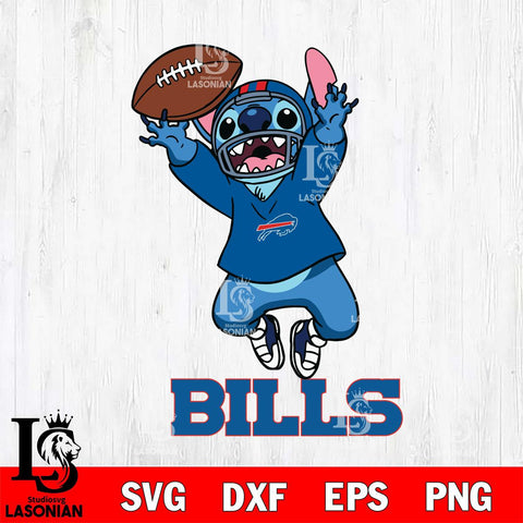 Buffalo Bills Stitch Sport Football SVG DXF EPS PNG FILE, Stitch File Cut,NFL Digital Download,Instant Download, Silhouette