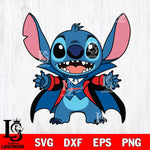 Buffalo Bills Stitch Vampire Football halloween Svg Eps Dxf Png File, NFL svg, Digital Download, Instant Download