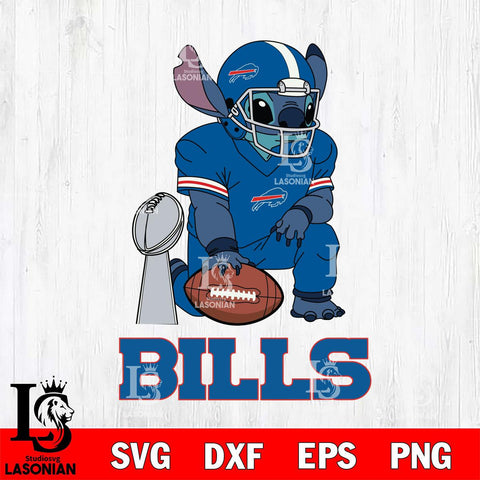 Buffalo Bills Stitch Vince Lombardi Trophy SVG DXF EPS PNG FILE, NFL File Cut, Digital Download,Instant Download, Silhouette, Cricut