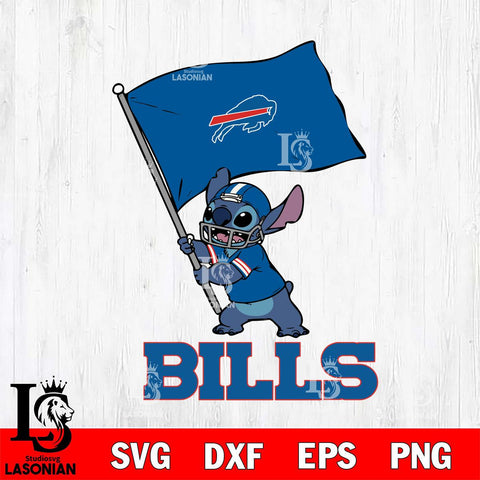 Buffalo Bills Stitch flag SVG DXF EPS PNG FILE, NFL File Cut, Digital Download,Instant Download, Silhouette, Cricut