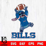 Buffalo Bills Stitch playing football SVG DXF EPS PNG FILE, NFL File Cut, Digital Download,Instant Download, Silhouette, Cricut
