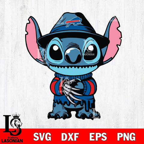 Buffalo Bills Stitich Freddy Krueger Football Svg Eps Dxf Png File, NFL svg, Digital Download, Instant Download