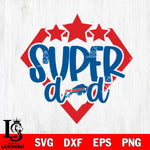 Buffalo Bills Supper Dad Svg Eps Dxf Png File, Digital Download, Instant Download