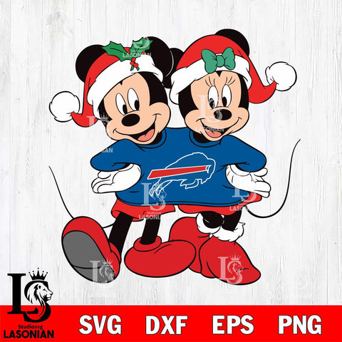 Buffalo Bills mickey christmas 11 Svg Eps Dxf Png File, Digital Download, Instant Download