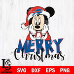 Buffalo Bills mickey christmas 1 Svg Eps Dxf Png File, Digital Download, Instant Download